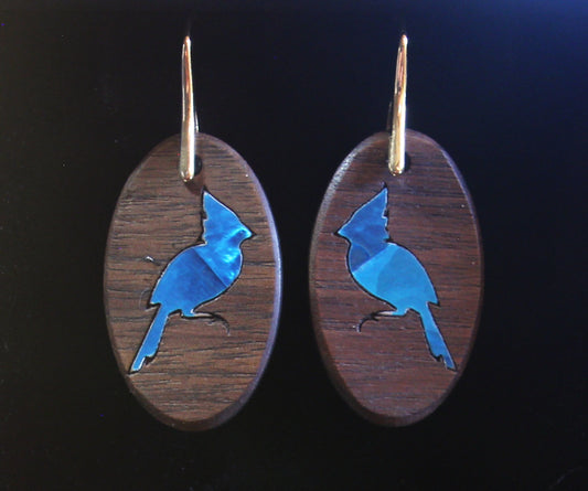 Bluejay Earrings